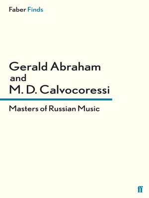 cover image of Masters of Russian Music